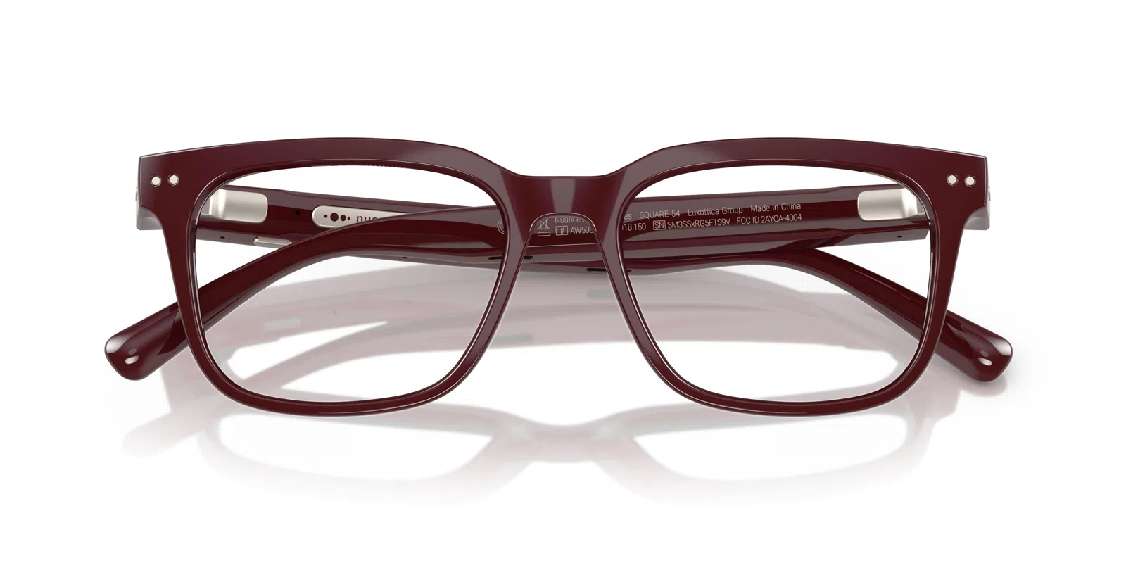 Nuance Audio Square 54 5001 Eyeglasses - view 37